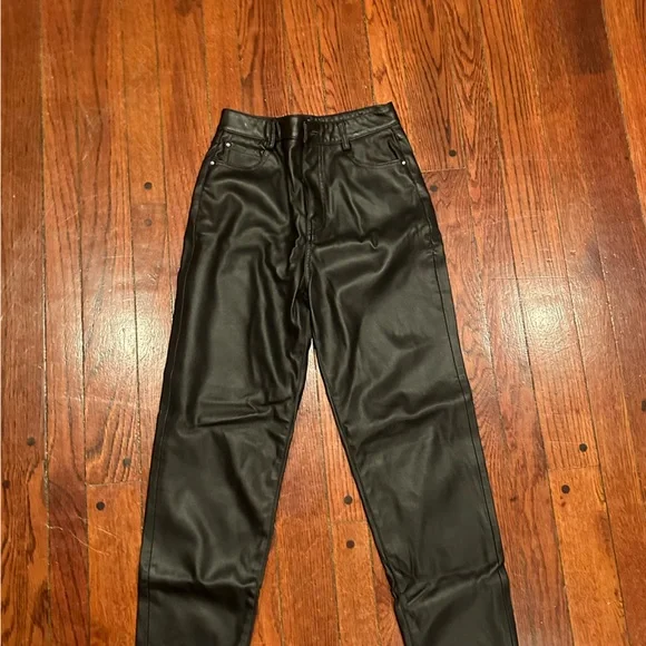 Cargo Latex Leggings Zara Zara Pants Jumpsuits Zara Womens